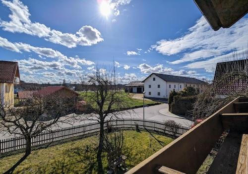 Ausblick vom Balkon
