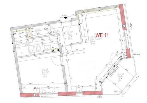 Grundriss Wohnung 11