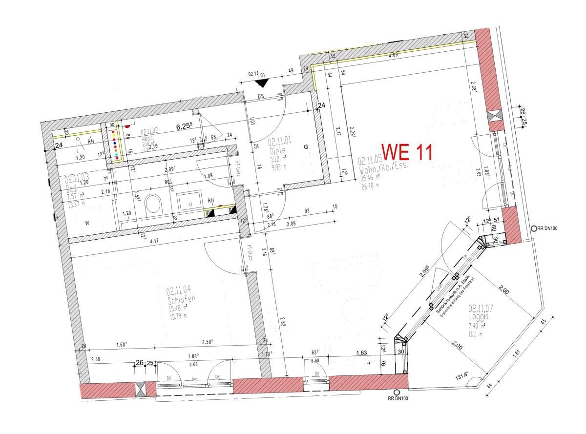 Grundriss Wohnung 11