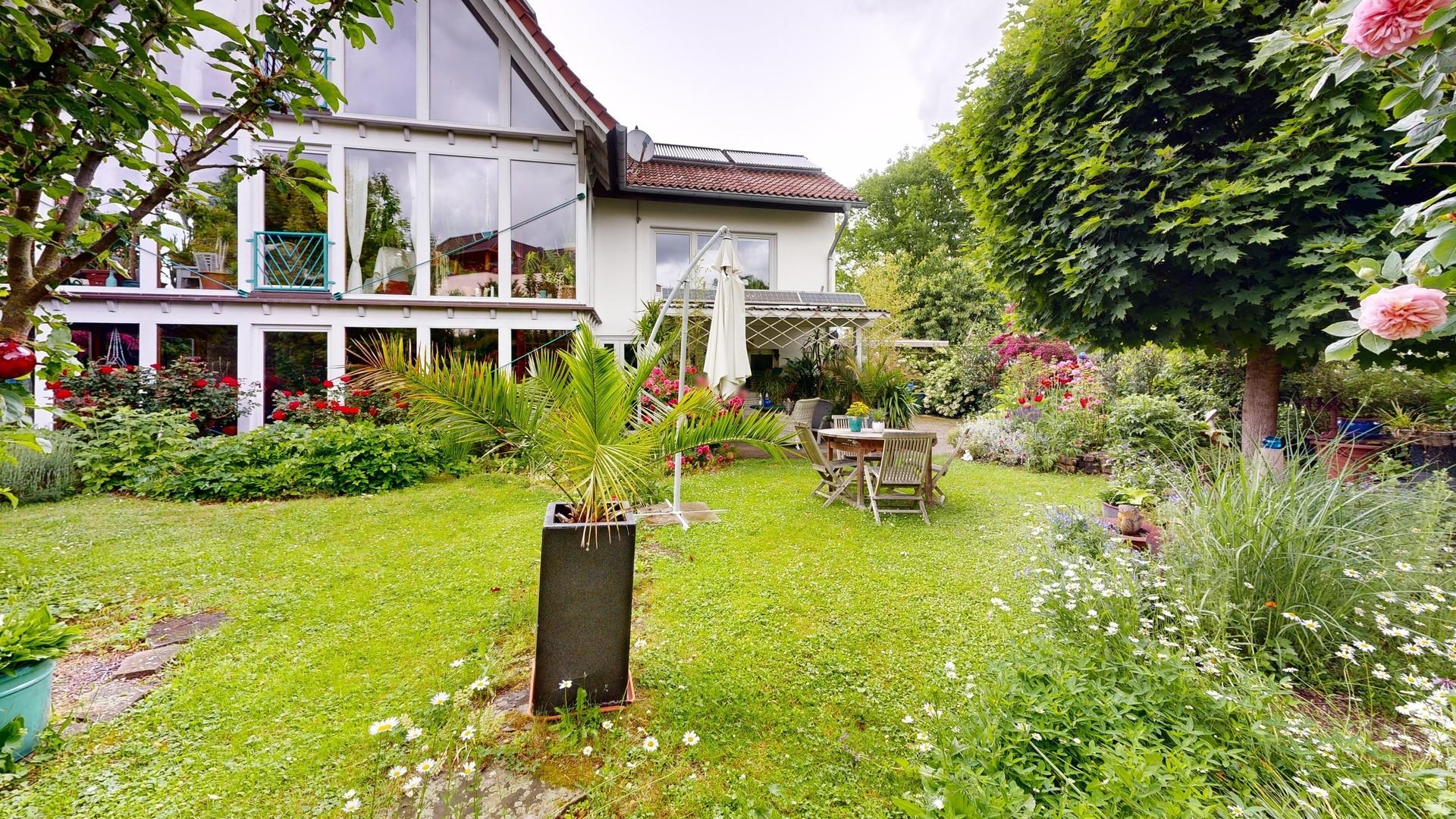 Wintergarten u. Garten