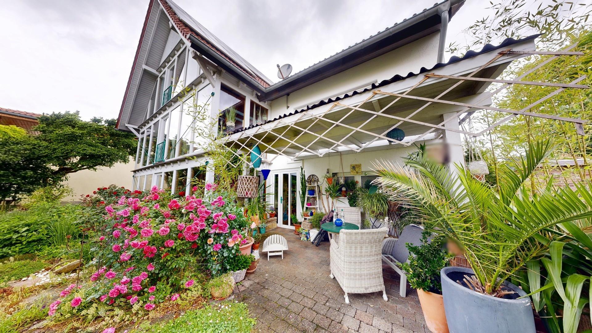 Wintergarten u. Terrasse
