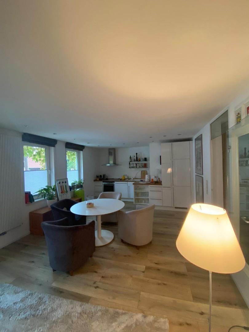 Blick in das Wohnzimmer