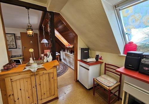 Blick vd Küche id Wohnbereich OG
