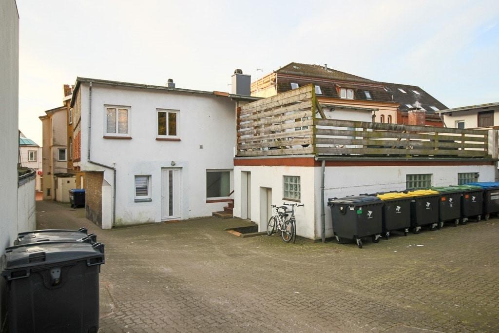 Hinteransicht Anbau