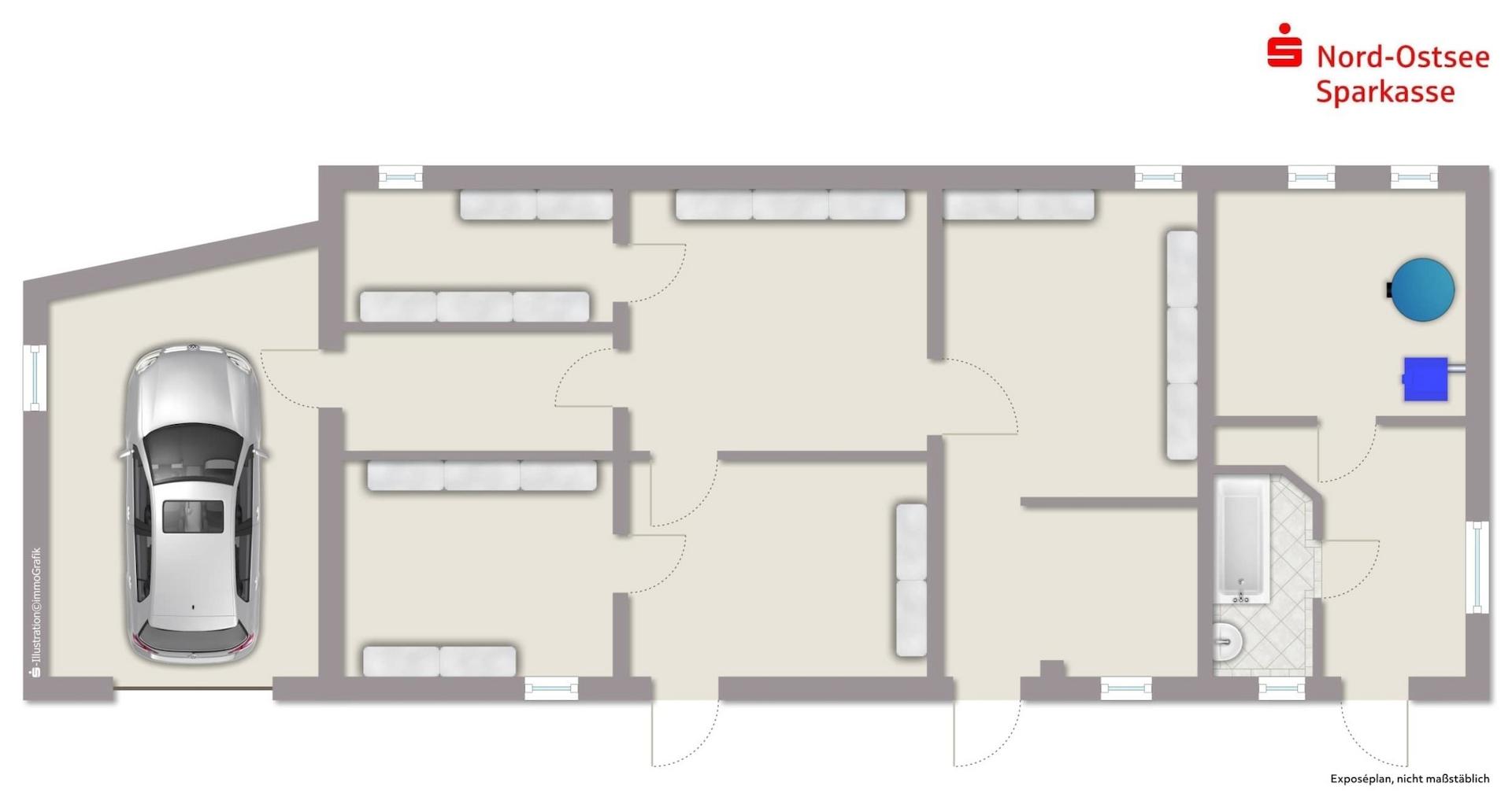 Grundriss Nebengebäude