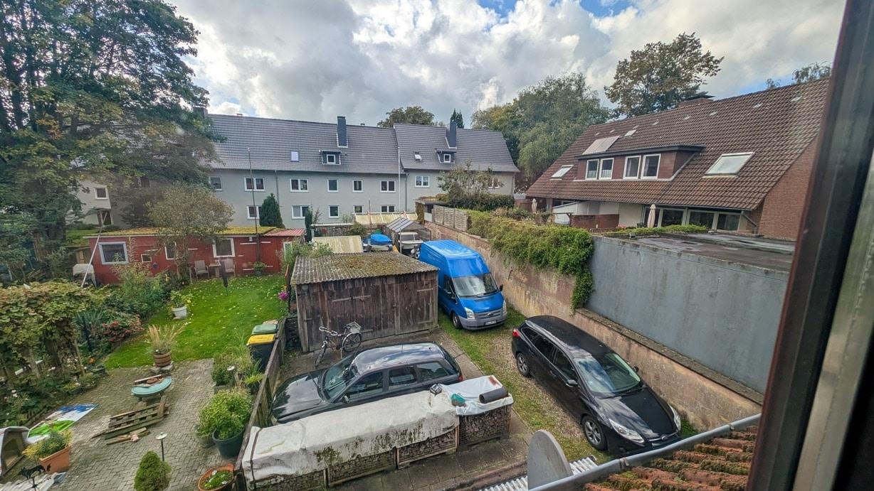 Blick aus dem Dachgeschoss