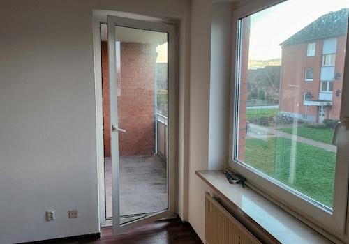 Zugang zum Balkon