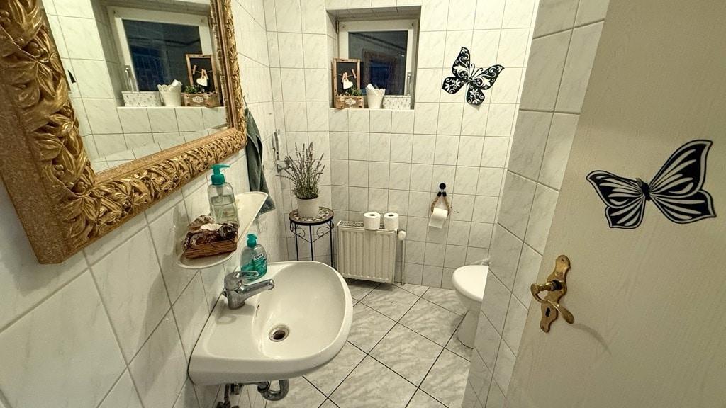 Duschbad im Erdgeschoss