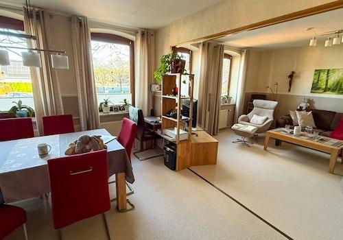 Wohnung Nr. 2, Wohn- und Esszimmer im OG