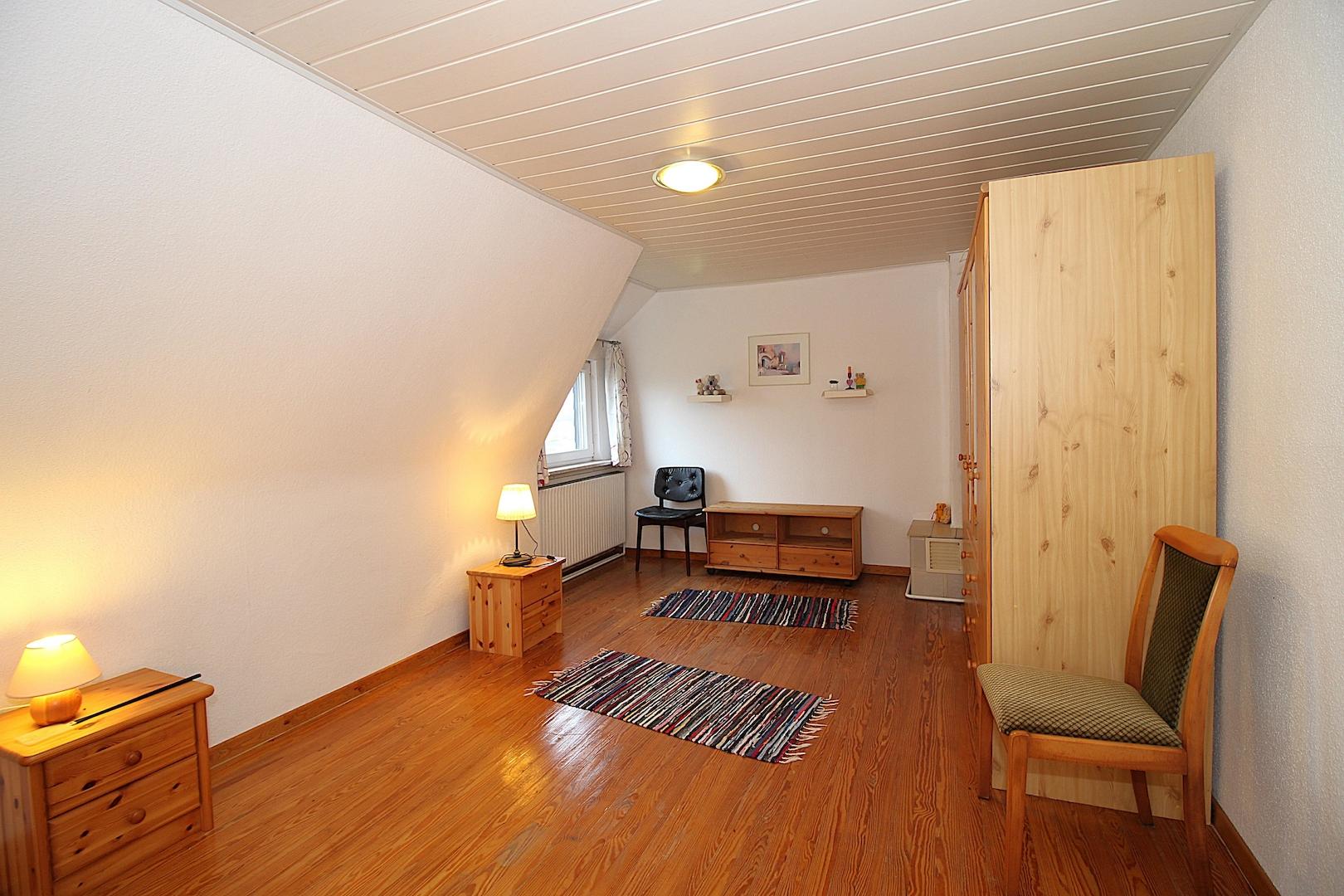 Schlafzimmer im Dachgeschoss