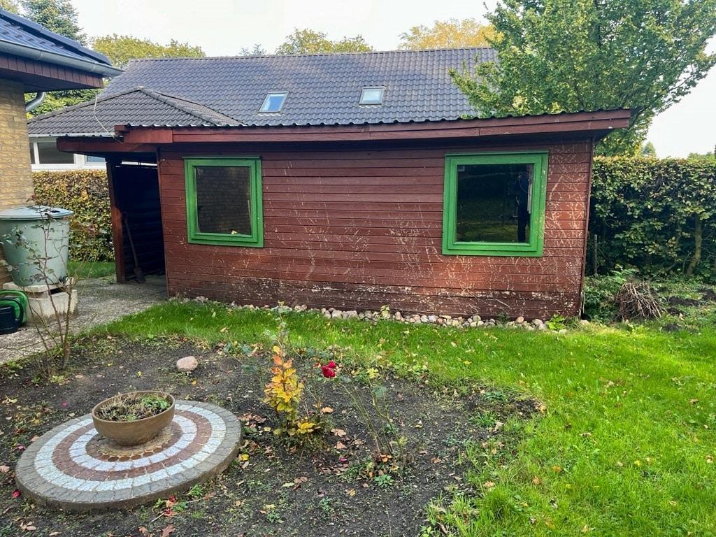 Gartenhaus i Holzbauweise