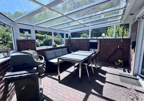Überdachte Terrasse