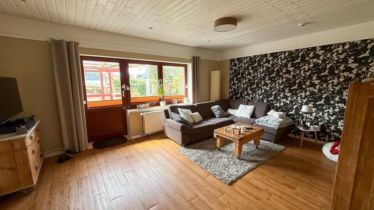 Wohnzimmer mit Terrassenzugang
