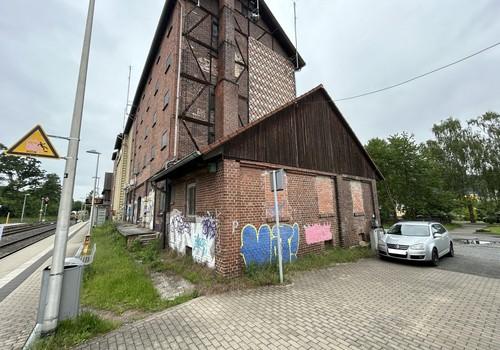 Außenansicht Silogebäude