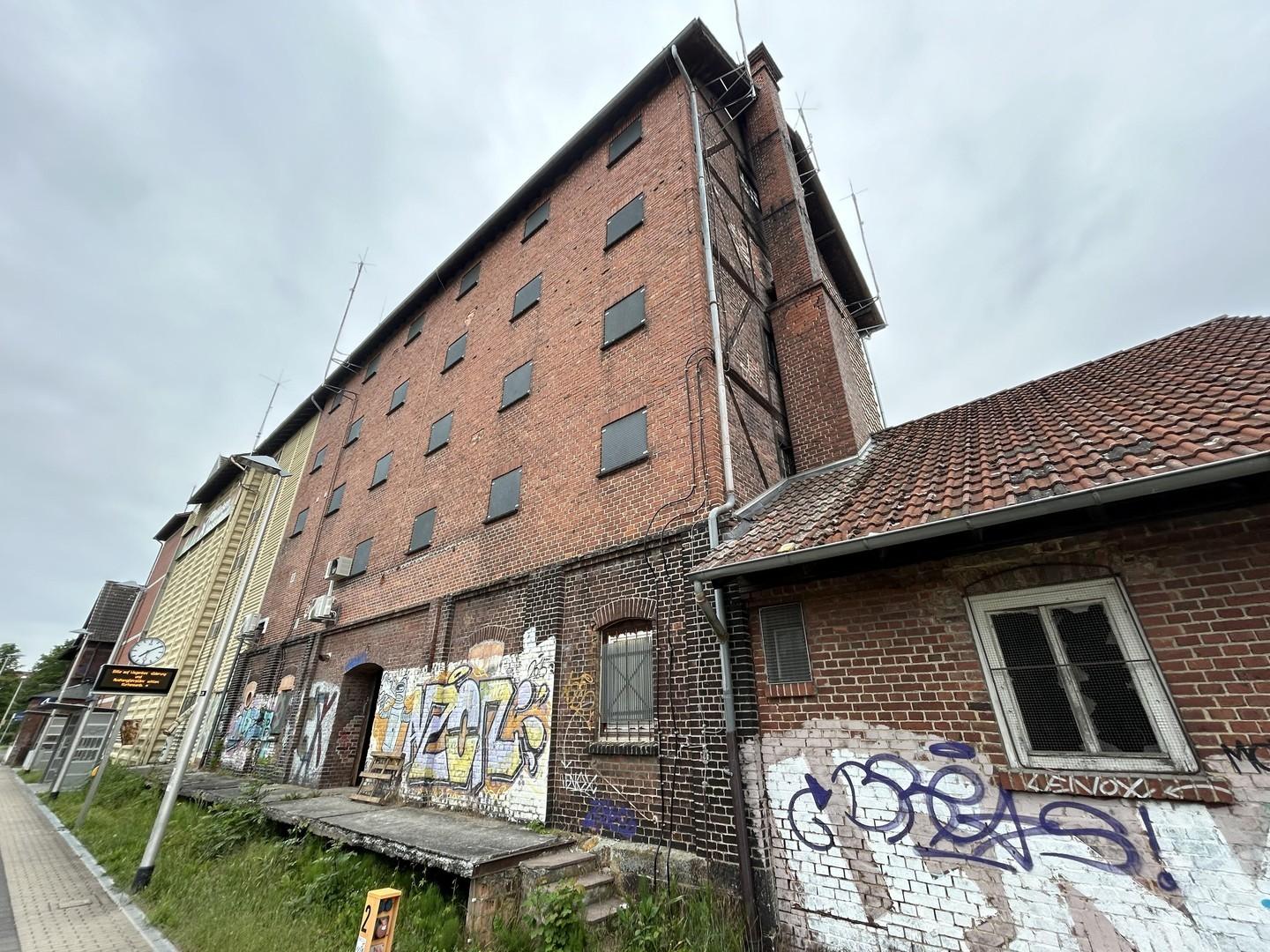 Außenansicht Silogebäude