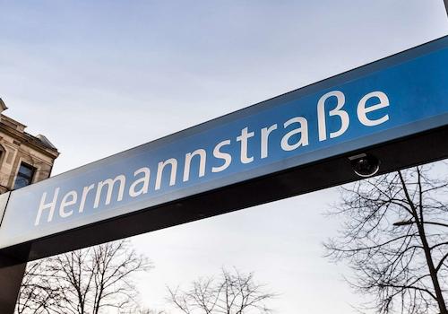 U-Bahnhof und S-Bahn Hermannstrasse