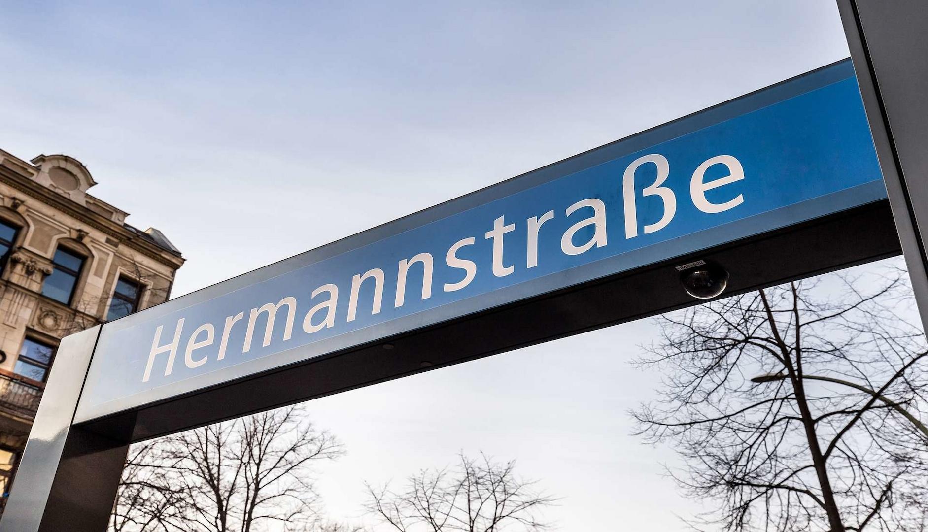 U-Bahnhof und S-Bahn Hermannstrasse