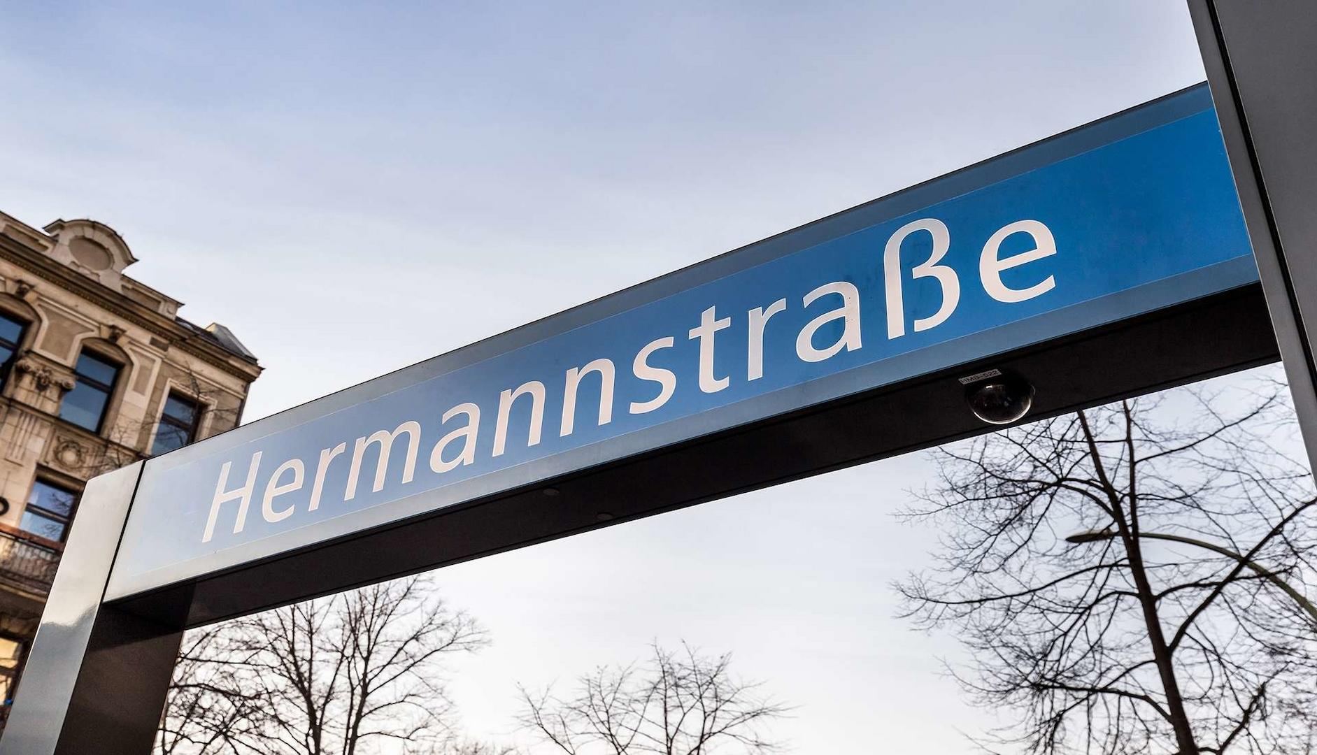 U-Bahnhof und S-Bahn Hermannstrasse