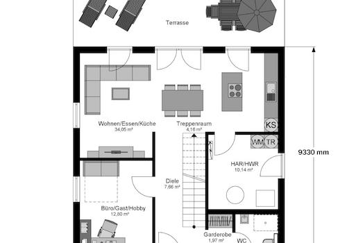 Grundriss EG