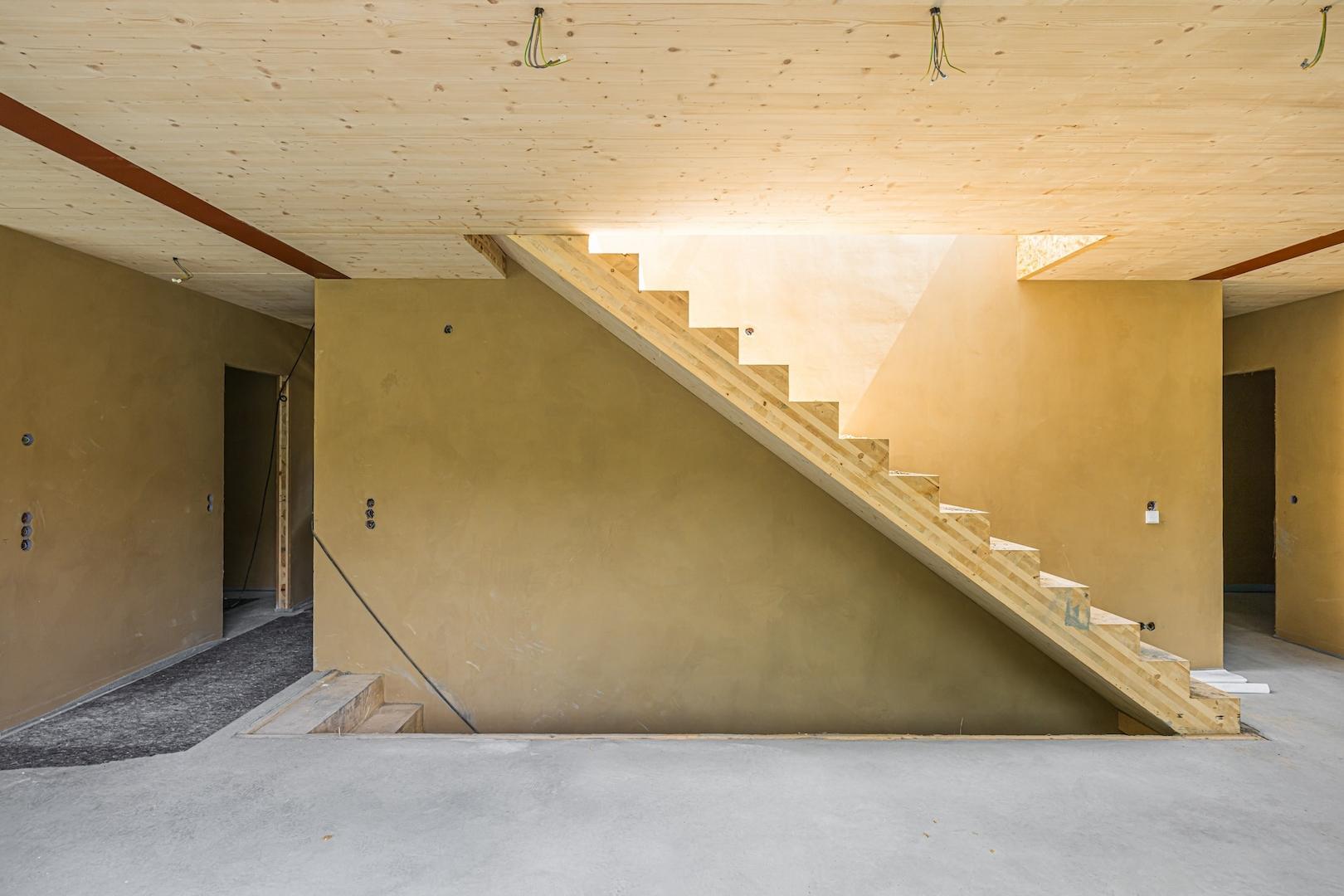 Maisonettewohnung | Treppenaufgang zum Dachgarten