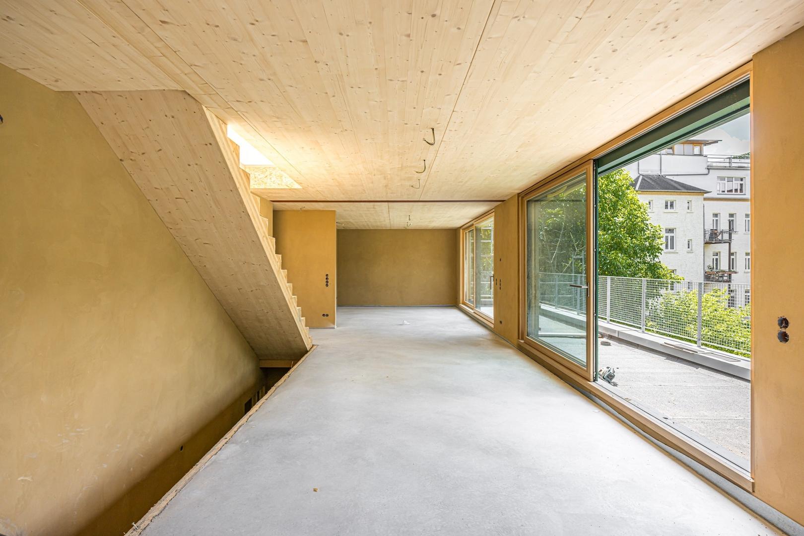 Maisonettewohnung | Koch-, Ess- und Wohnbereich