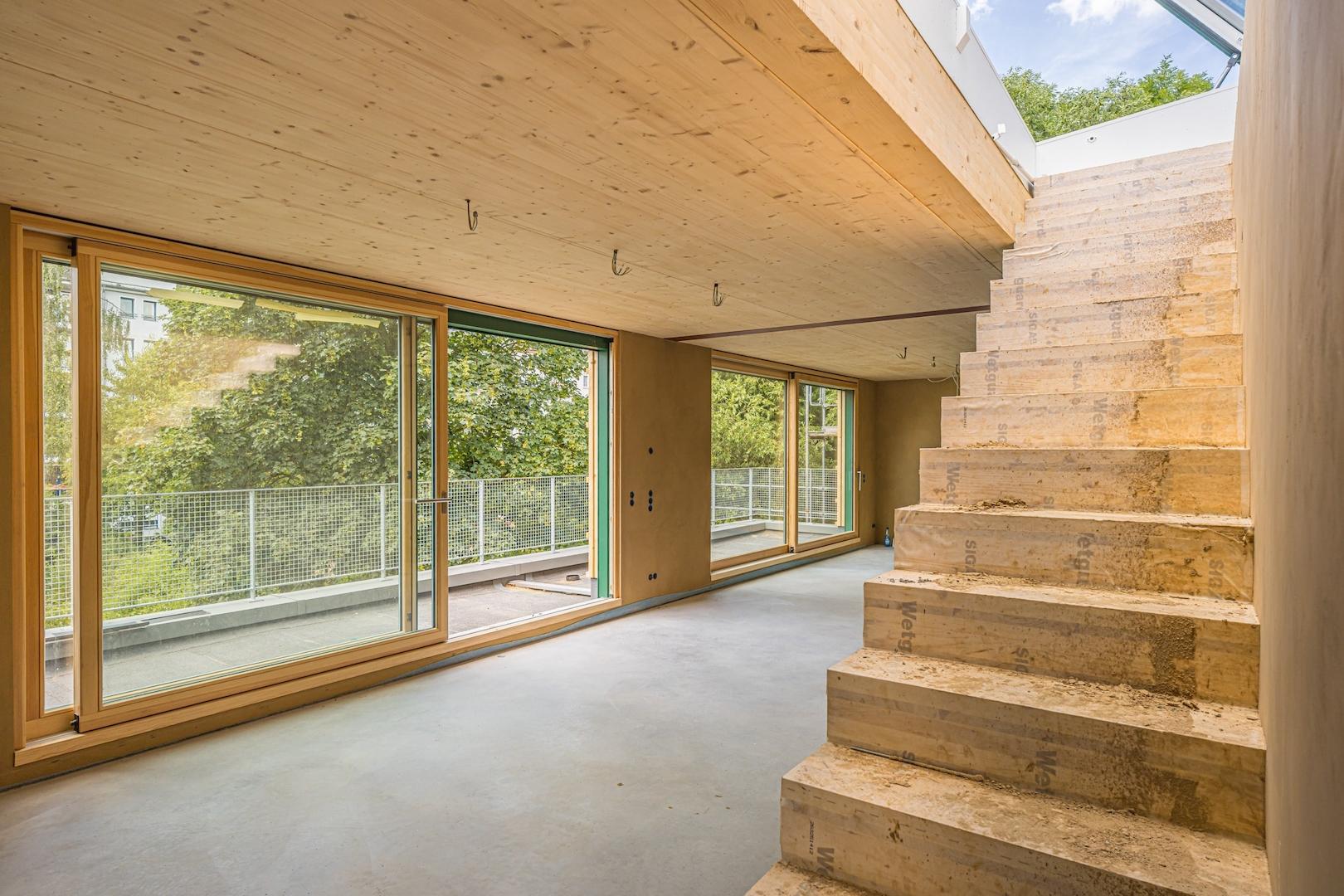 Maisonettewohnung | Koch-, Ess- und Wohnbereich
