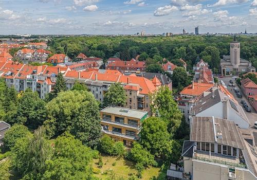 Eigentumswohnung | Luftbild - Blick zum Stadtzentrum