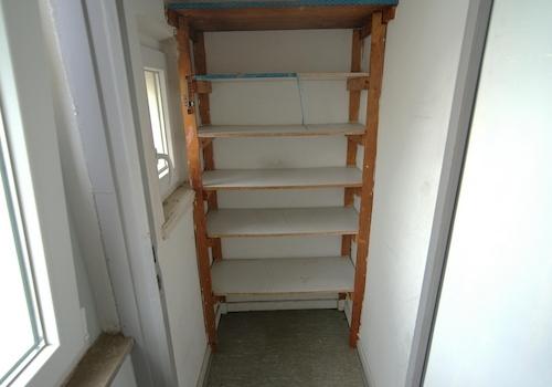 Separater Abstellraum im Hausflur