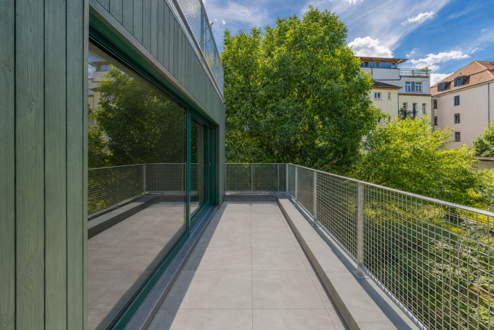 Leipzig - Schleußig | Terrasse (Visualisierung)