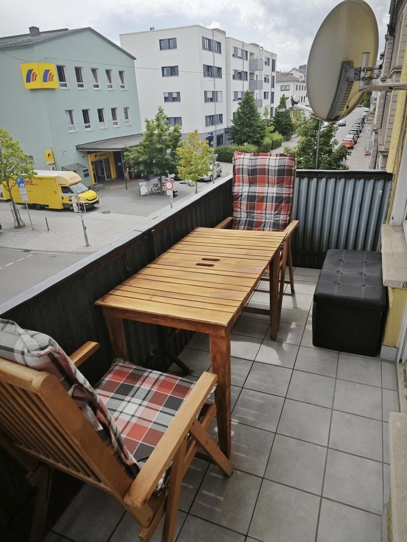 Wohnzimmer Balkon