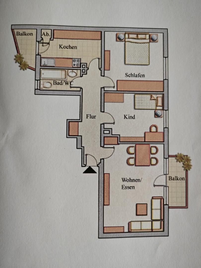 Wohnungsplan