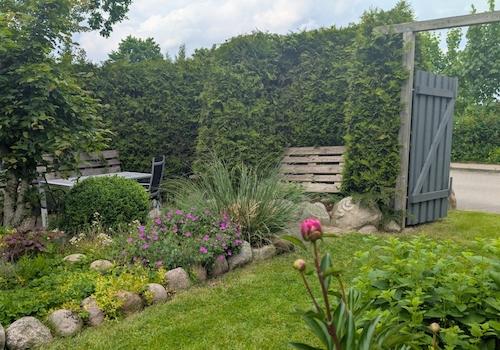 Sitzplatz im Garten