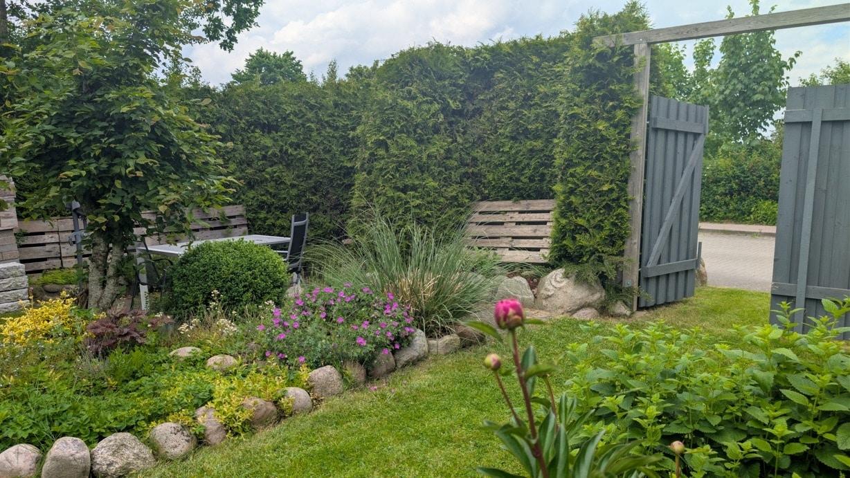 Sitzplatz im Garten