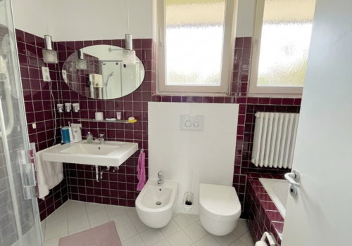 Tageslichtbad mit Dusche und Wanne
