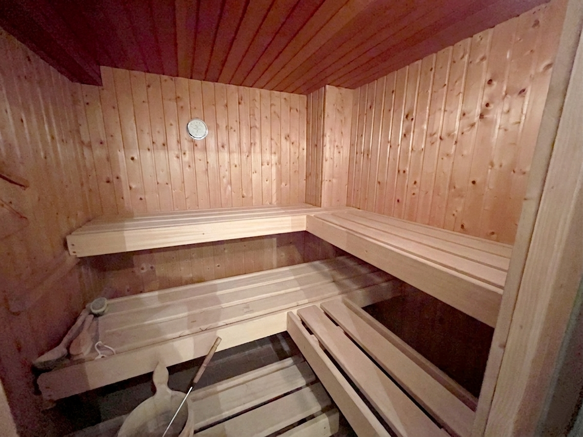 ... gesundheitsfördernder Sauna