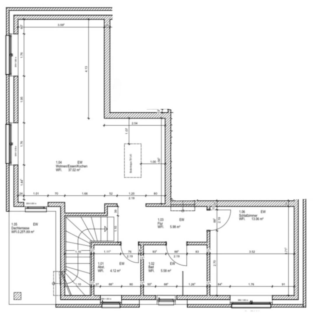 Grundriss Wohnung