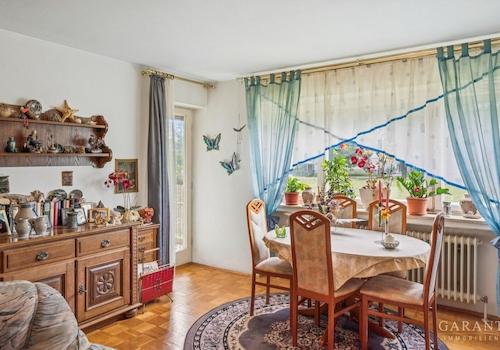 Essbereich im Wohnzimmer