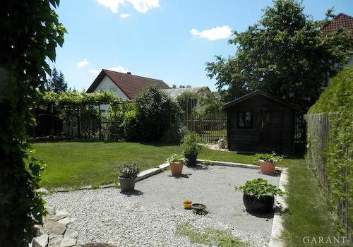 Gartenteil-Frontansicht