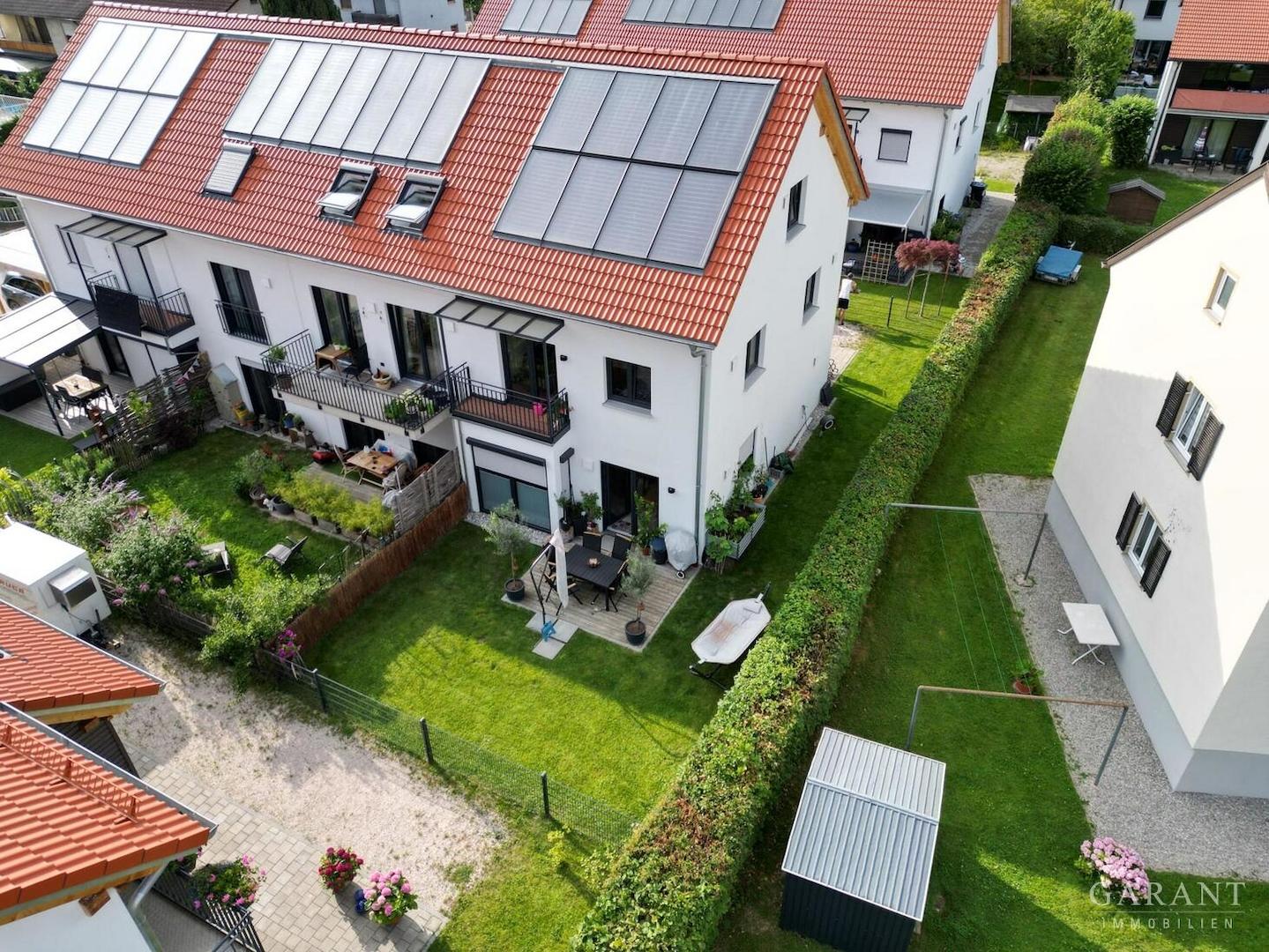 Gartenansicht oben