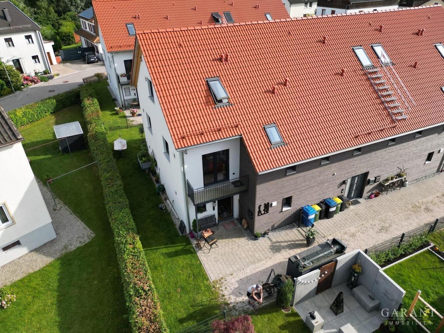 Haus Ansicht oben