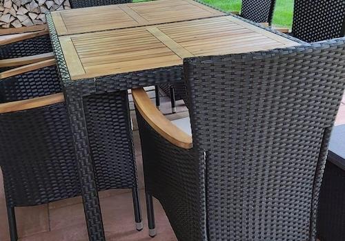 Große Terrasse Ostseite