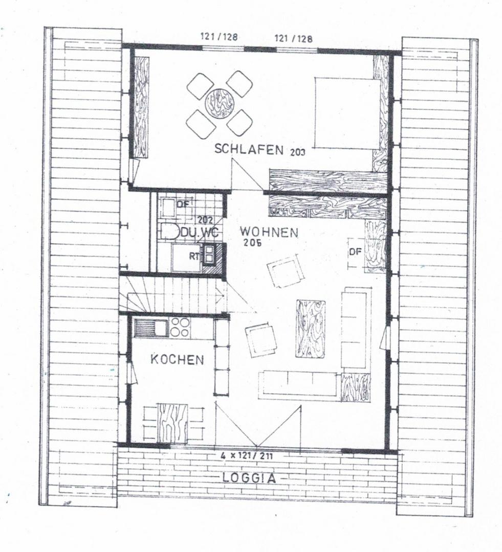 Grundriss Dachgeschoss