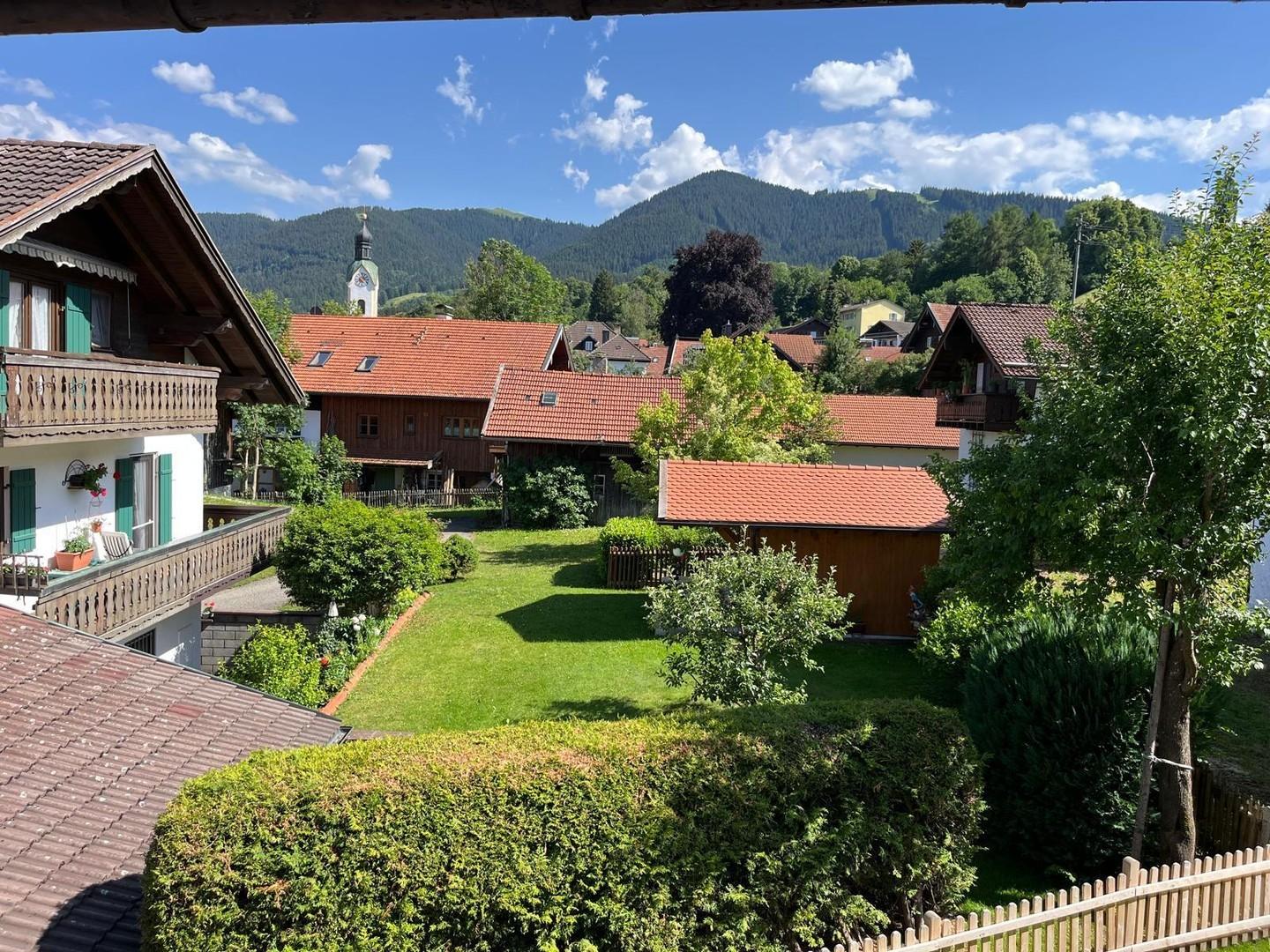 Blick aus Schlafzimmer