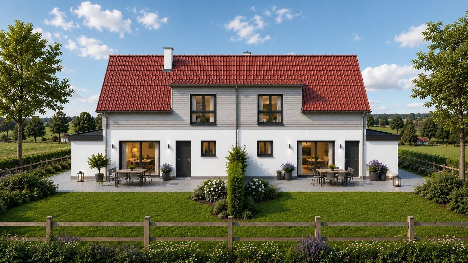 Visu Gartenansicht
