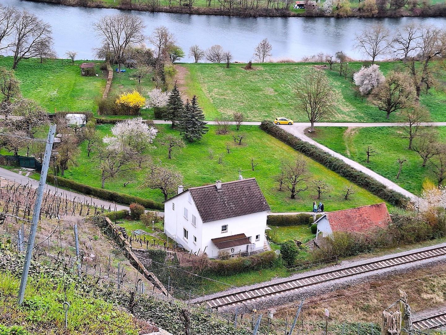 Wohnhaus Blick zum Neckar