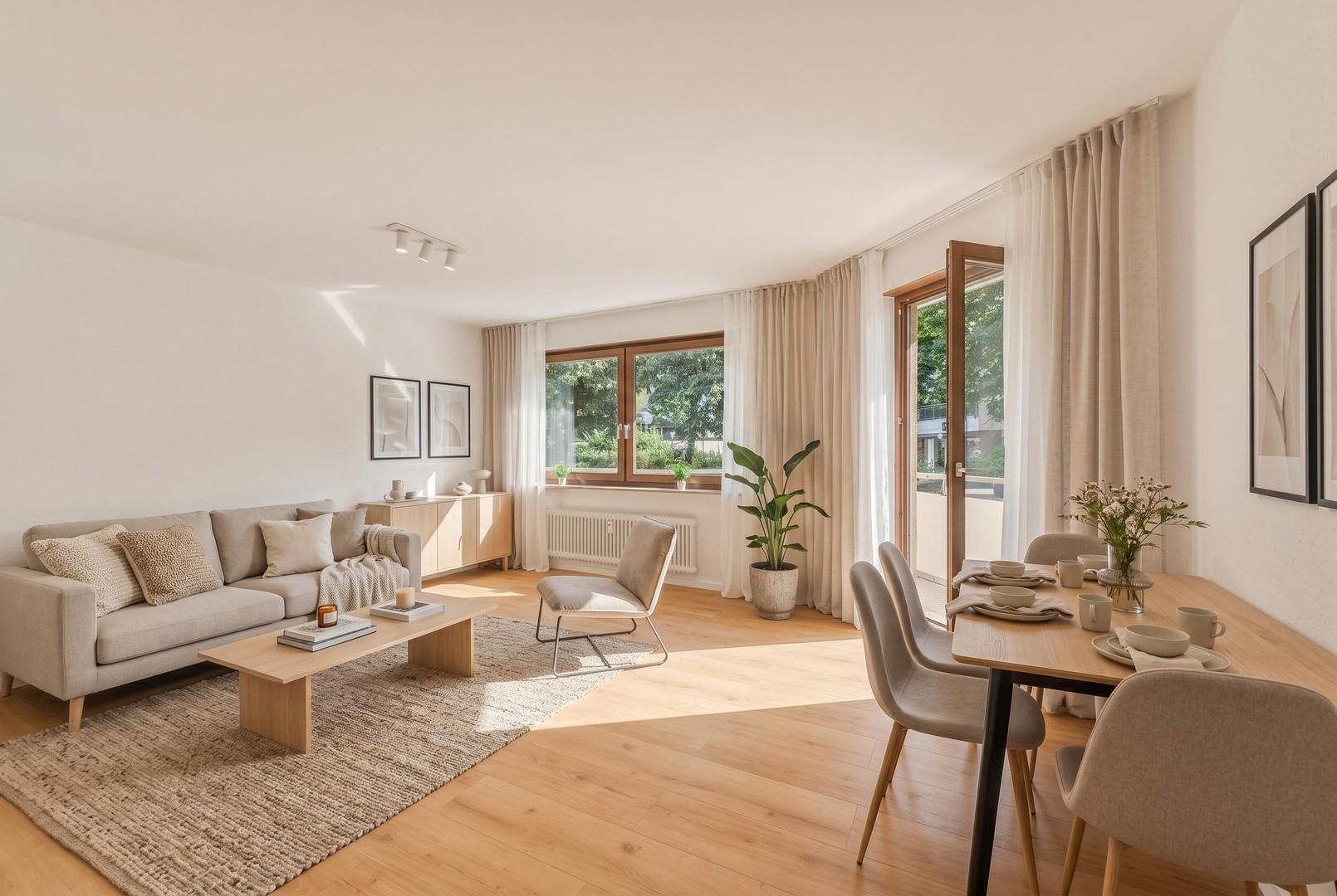 Wohnzimmer mit Möbel