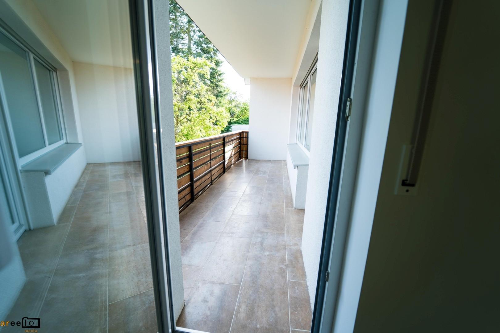 Balkon (Blick aus Schlafzi.)
