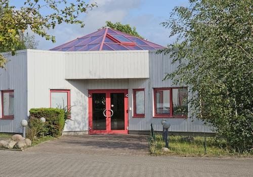 Haupteingang Bürogebäude