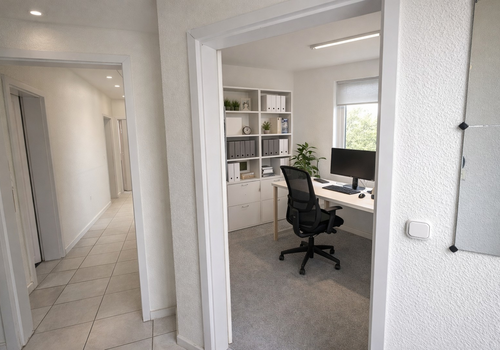 Einzelbüros im separ. Büroteil