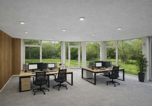 Großraum im separ. Büroteil